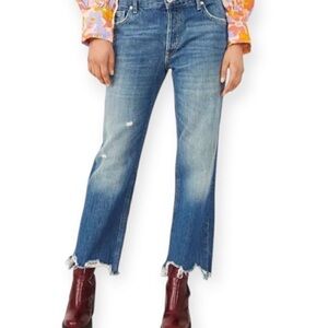 Free People Maggie Mid Rise Jeans